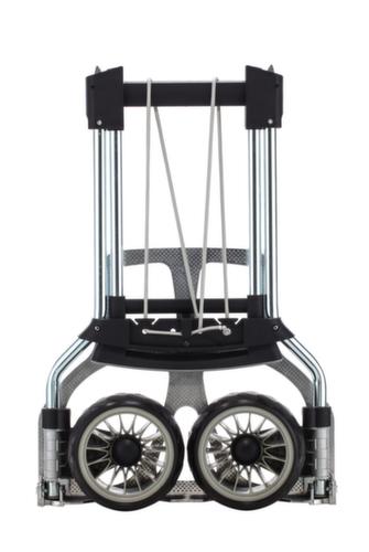 RuXXac diable de manutention en aluminium rabattable Cross, force 100 kg, polymère bandage