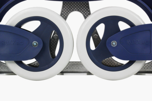 RuXXac diable pour caisses en aluminium rabattable, force 125 kg, polymère bandage