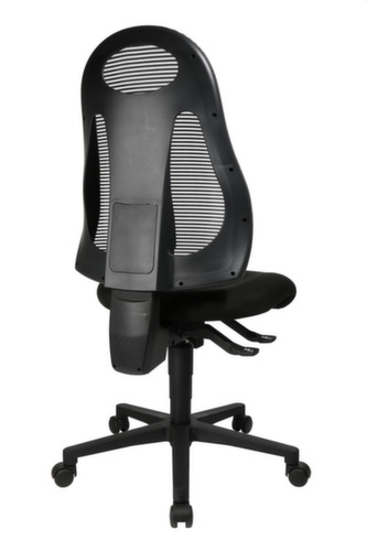 Topstar Siège de bureau pivotant Free Art, Dossier maille, noir