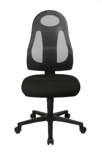 Topstar Siège de bureau pivotant Free Art, Dossier maille, noir