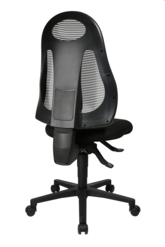 Topstar Siège de bureau pivotant Free Art, Dossier maille, noir