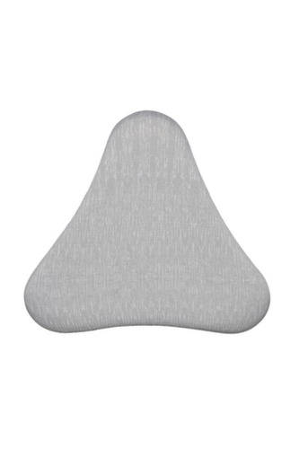 Topstar Siège assis-debout Sitness H1 avec assise triangle, hauteur d’assise 570 - 770 mm, assise gris