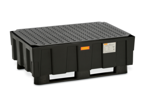 Cemo Bac de rétention PE pour fûts de 200 litres