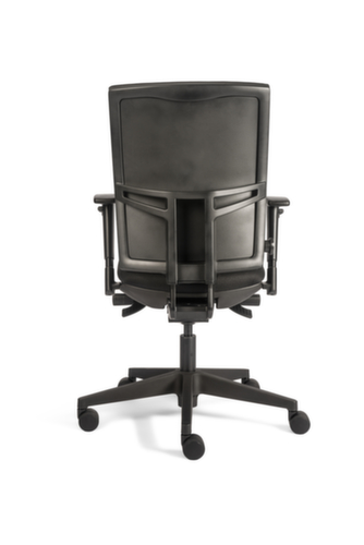 Siège de bureau pivotant 706+ avec mécanisme synchrone, noir