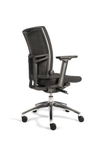 Siège de bureau pivotant 706+ avec mécanisme synchrone, noir