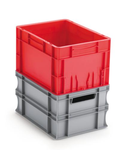 Bac gerbable norme Europe combinable indépendamment de la marque, gris, capacité 20 l