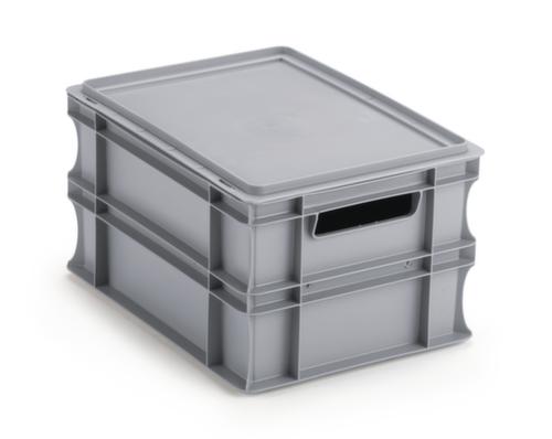 Bac gerbable norme Europe combinable indépendamment de la marque, gris, capacité 20 l