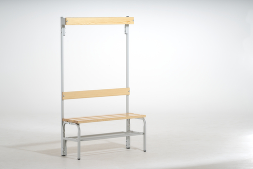 Sypro Banc vestiaire avec lames en bois