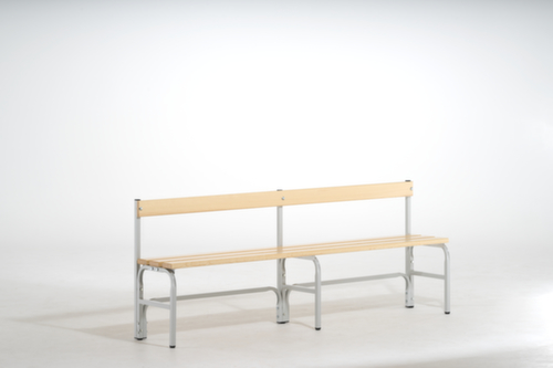 Sypro Banc vestiaire avec lames en bois