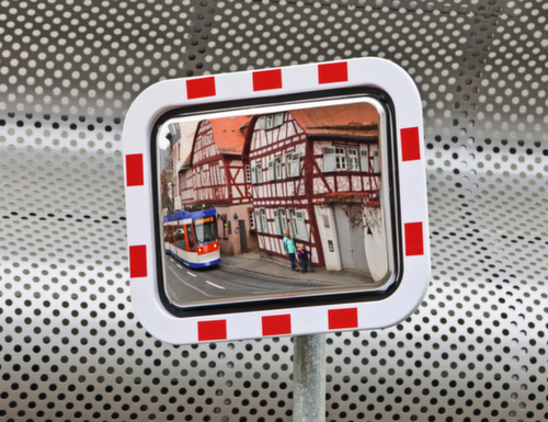 Moravia Miroir routier, hauteur x largeur 600 x 800 mm