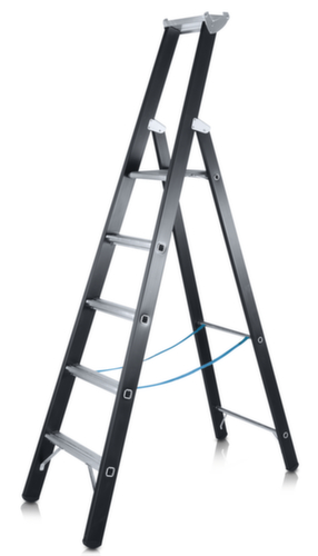 ZARGES L' escabeau Z600 à barreaux peut être chargé jusqu'à 250 kg