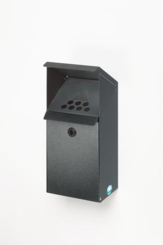 VAR Cendrier avec coiffe inclinée, anthracite