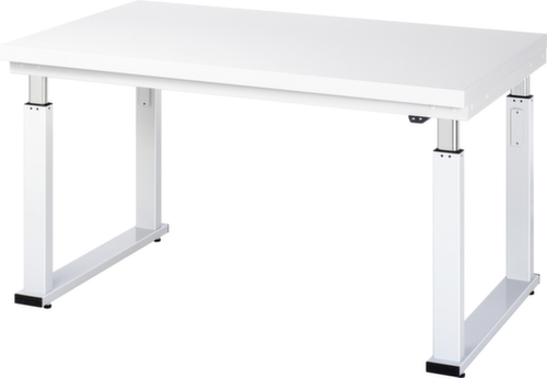 RAU Établi à hauteur réglable électriquement adlatus 600, RAL7035 gris clair