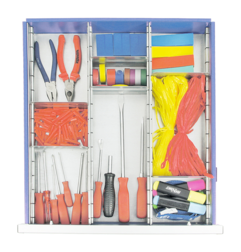 stumpf Matériel de compartimentage MovaFlex pour armoire à tiroirs 500 mm