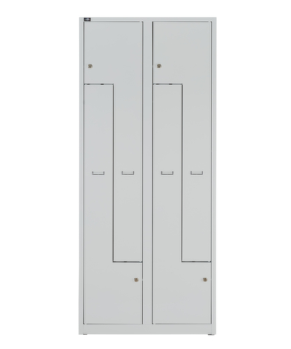 Bisley Armoire vestiaire Z Light, largeur de compartiment 400 mm