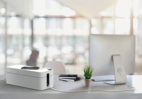 Durable Boîte à câbles CAVOLINE® BOX L, pour réglette multiprise 5 prises de courant