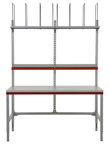 Rocholz Table d'emballage complète System Flex, largeur x profondeur 2000 x 800 mm