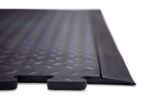 Miltex Tapis d'atelier Yoga Lock Basic, élément d'extrémité, longueur x largeur 710 x 780 mm