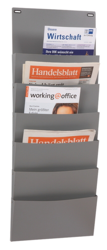 EICHNER Planning de bureau avec 6 coloris, anthracite