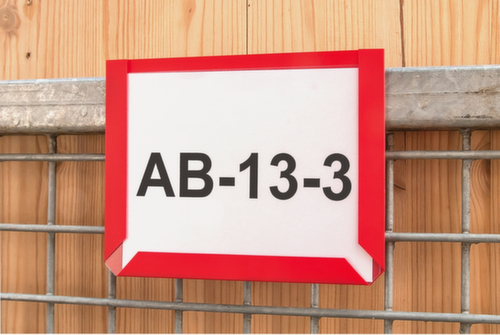 EICHNER Panneau d'affichage, DIN A6, face arrière magnétique