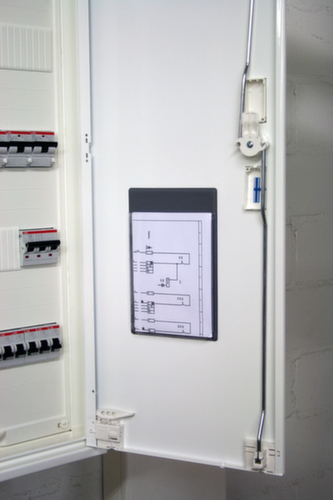 EICHNER Schéma du circuit, DIN A5, face arrière autocollante