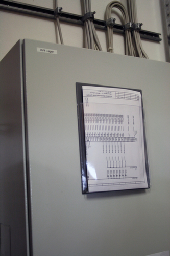 EICHNER Schéma du circuit, DIN A5, face arrière autocollante