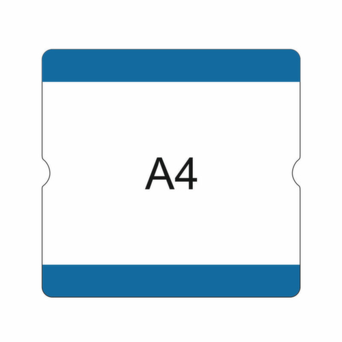 EICHNER Pochette d'inscription autocollante, bleu