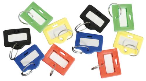 Porte-clés pour armoire à clés, triés selon les couleurs
