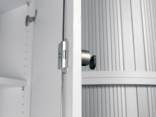 Gera Armoire à portes battantes Pro, 2 hauteurs des classeurs