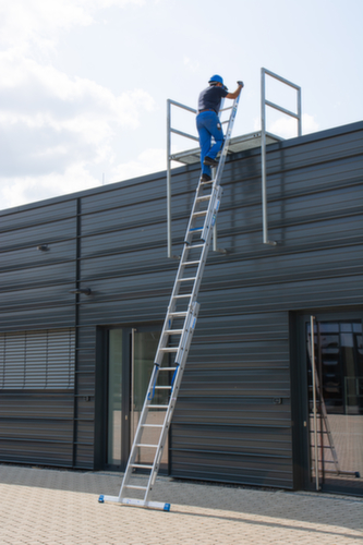 Krause échelle polyvalente STABILO® Professional +S, 3 x 10 échelons et marches profilés antidérapants