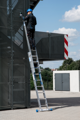 Krause Échelle polyvalente STABILO® Professional +S avec échelons et marches, 2 x 9 échelons et marches profilés antidérapants