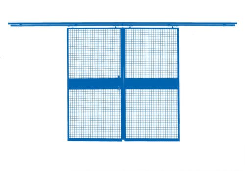 Porte coulissante pour parois de séparation, largeur 1800 mm