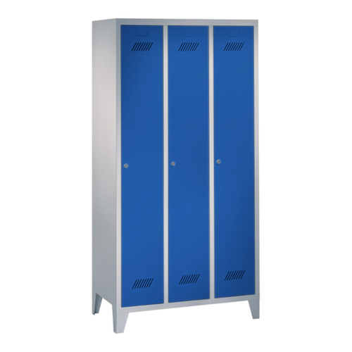 PAVOY Armoire vestiaire Basis avec 3 compartiments, largeur de compartiment 300 mm