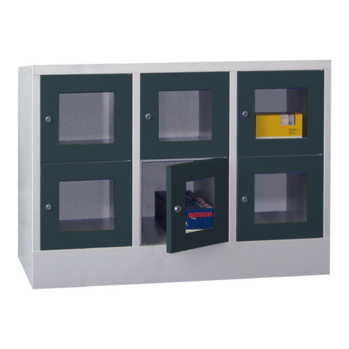 PAVOY armoire multicases Basis, 6 compartiments