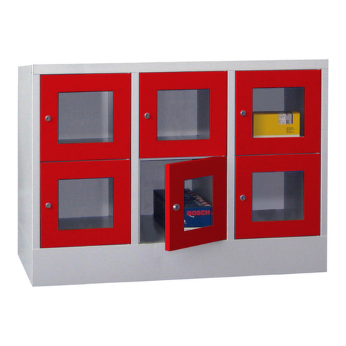 PAVOY armoire multicases Basis, 6 compartiments