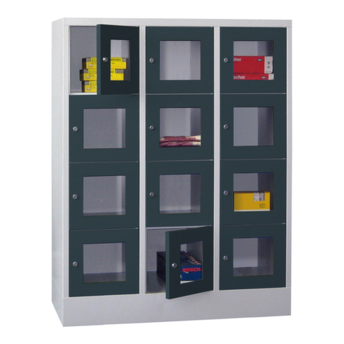 PAVOY armoire multicases Basis, 12 compartiments