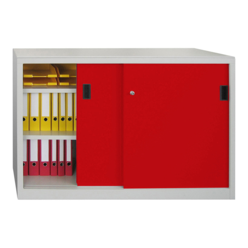 PAVOY Armoire à portes coulissantes pour bureau Basis