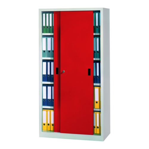 PAVOY Armoire à portes coulissantes pour bureau Basis