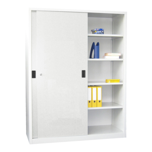 PAVOY Armoire à portes coulissantes pour bureau Basis