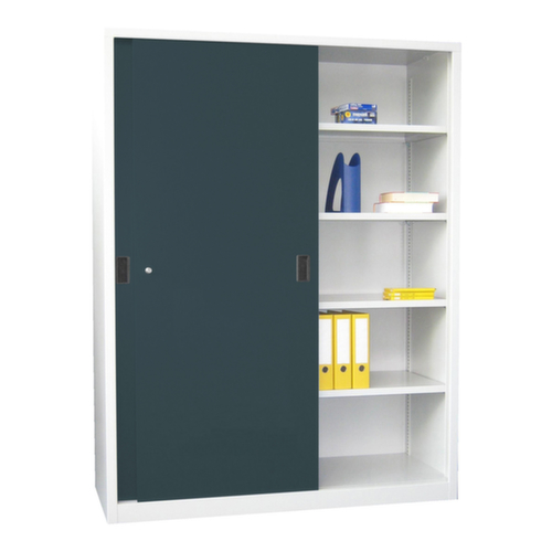 PAVOY Armoire à portes coulissantes pour bureau Basis