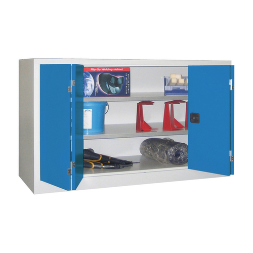 PAVOY Armoire à portes pliantes grand espace Basis en tôle d'acier