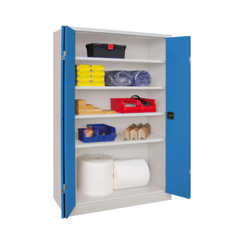 PAVOY Armoire à portes pliantes grand espace Basis en acier