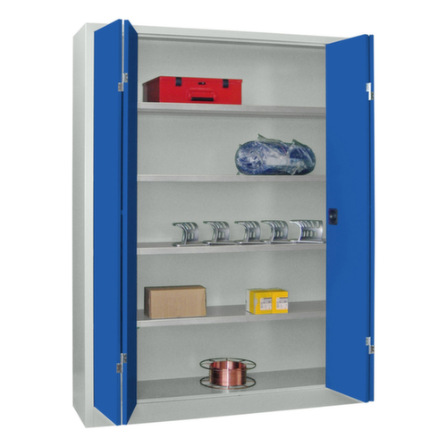 PAVOY Armoire à portes pliantes grand espace Basis en acier