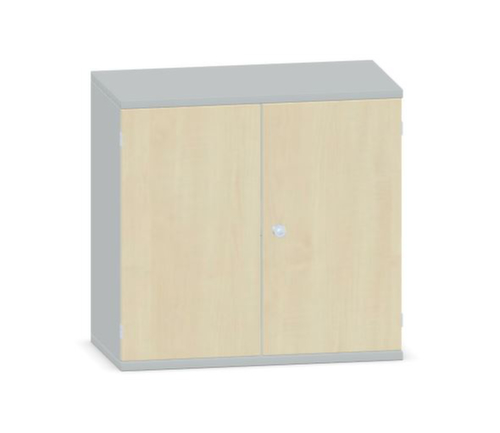 Gera Armoire à portes battantes Pro, 2 hauteurs des classeurs