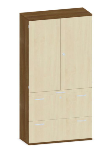 Gera Armoire combinée Pro, 3 hauteurs des classeurs