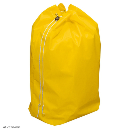 Vermop Sac poubelle en nylon pour chariot de nettoyage, 120 l, jaune