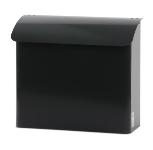 Boîte aux lettres murale avec serrure invisible, anthracite