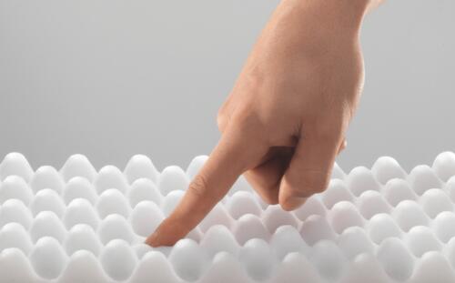 Caisse carton à mousse alvéolée 1 cannelure