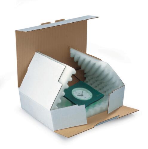 Carton à mousse alvéolée