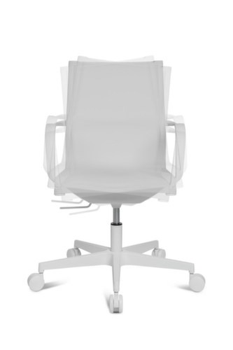 Topstar Siège de bureau pivotant Sitness Life 40 avec tissu à mailles continu